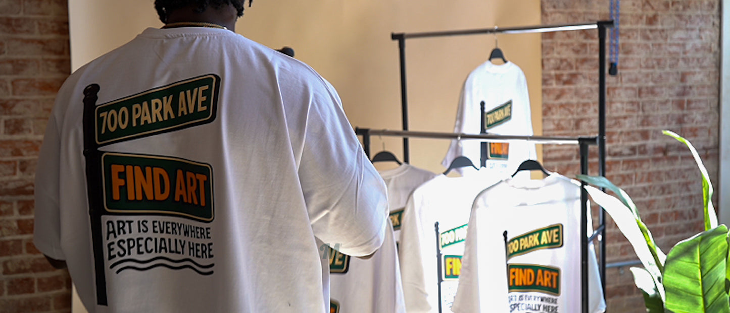 Park Ave: Find Art (Boxy Tee)
