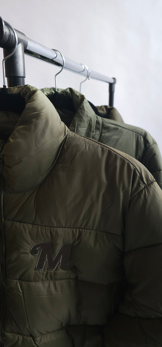 Metri Puffer: Olive