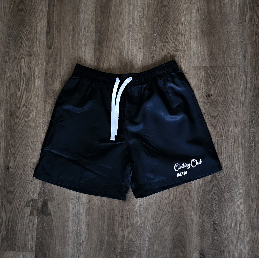 Clothing Club: Nylon Black shorts