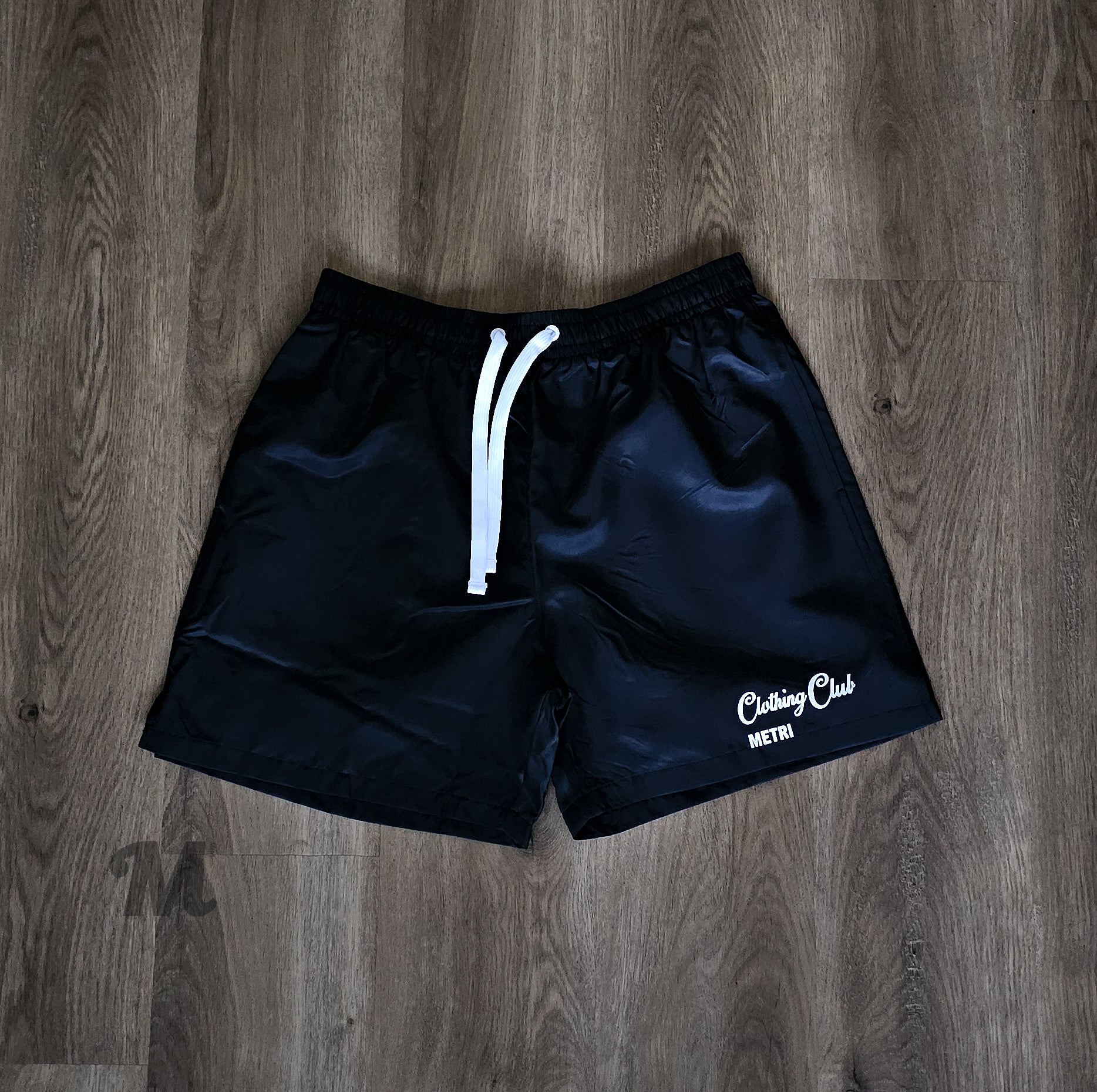 Clothing Club: Nylon Black shorts