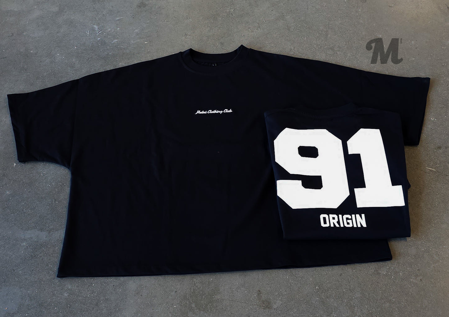 91 Origin Cropped (Black)