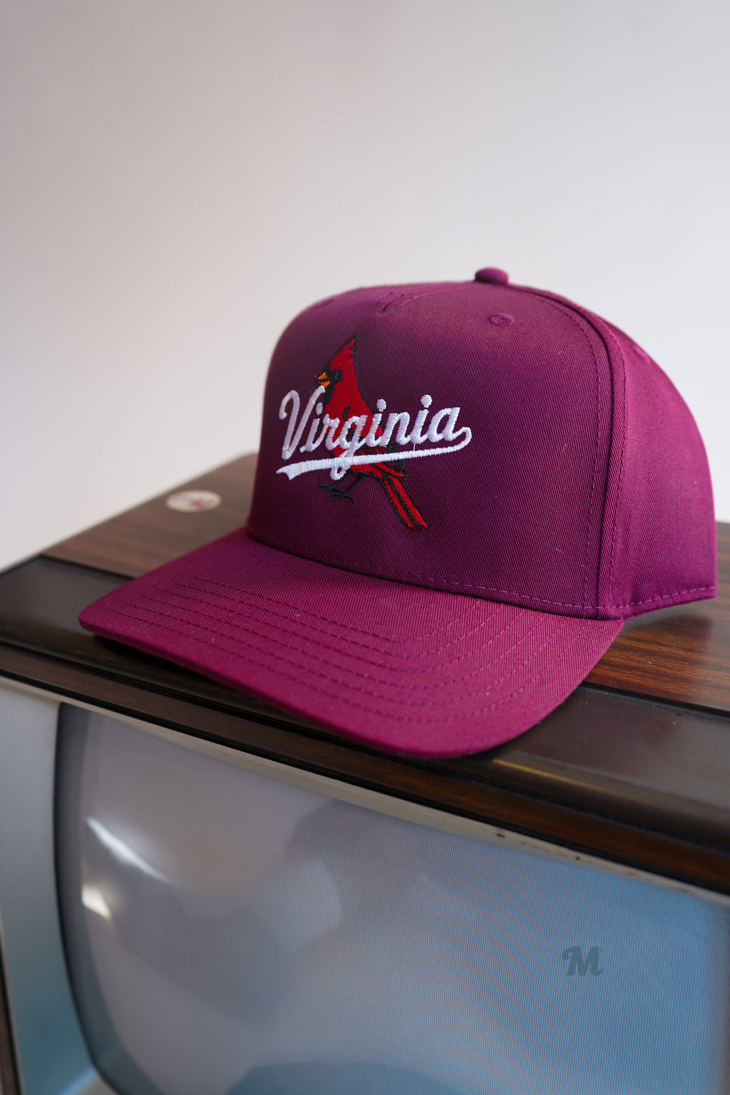 Virginia Cardinal Hat (Solid Color)