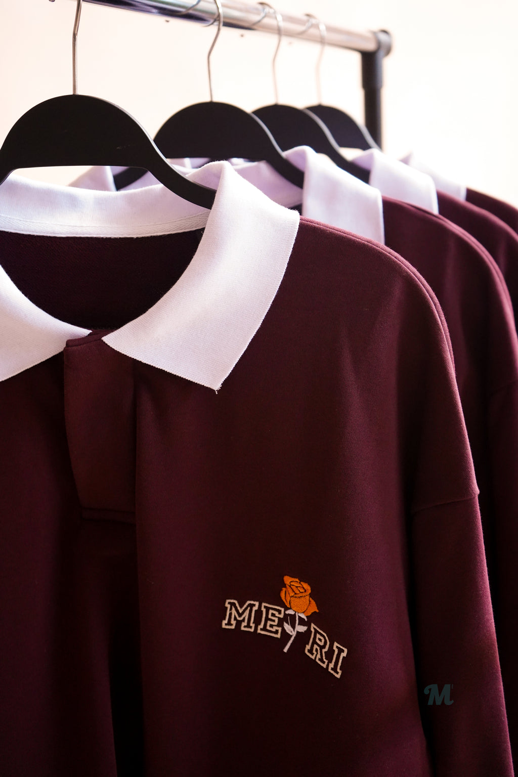 Rugby Polo (Burgundy)