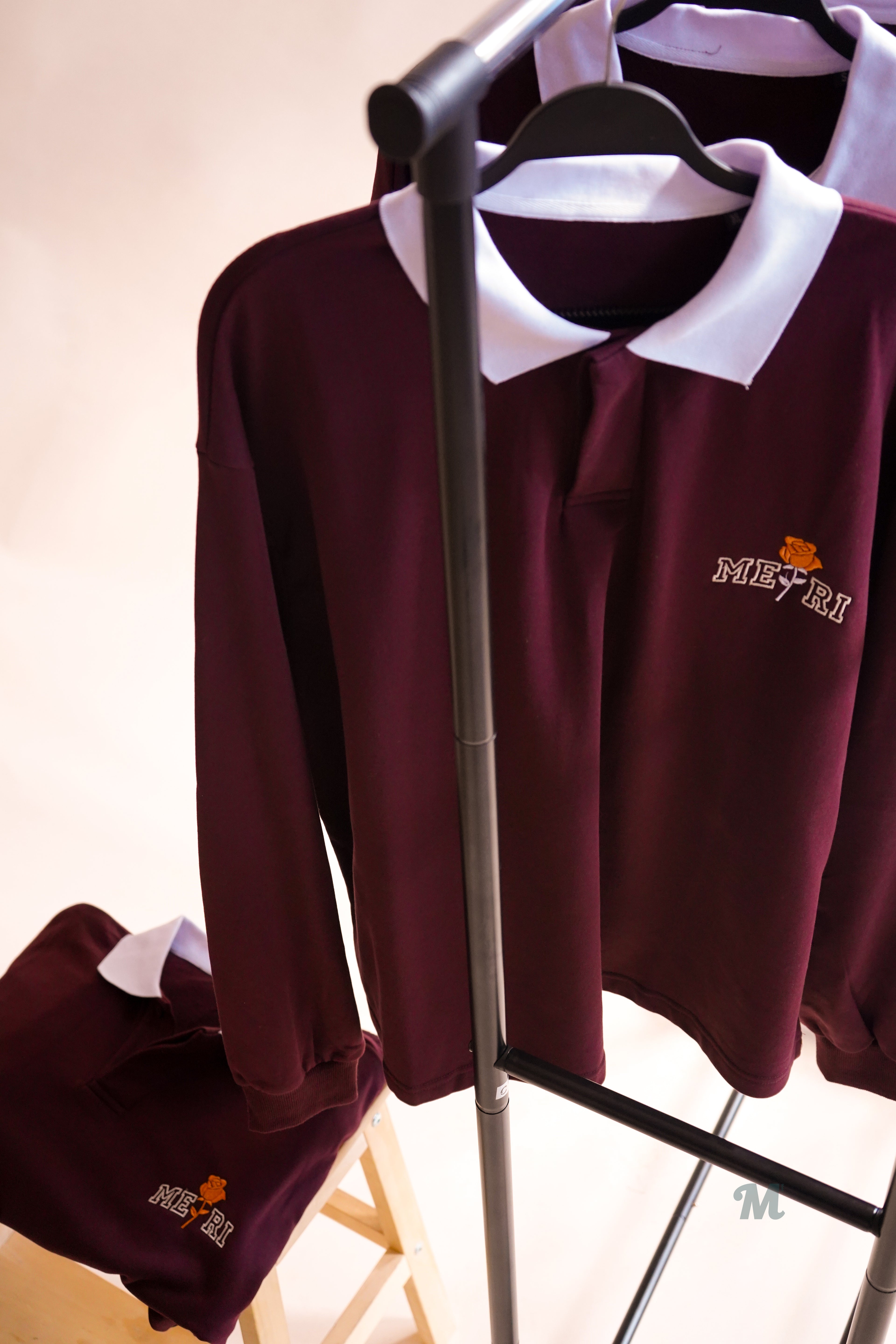 Rugby Polo (Burgundy)