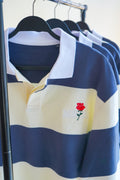 Rugby Polo (Blue/White)
