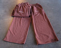Metri Wide Leg SweatPants (Chocolate)