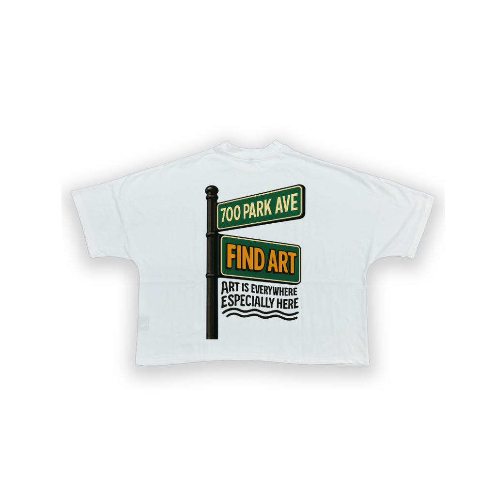 Park Ave: Find Art (Boxy Tee)