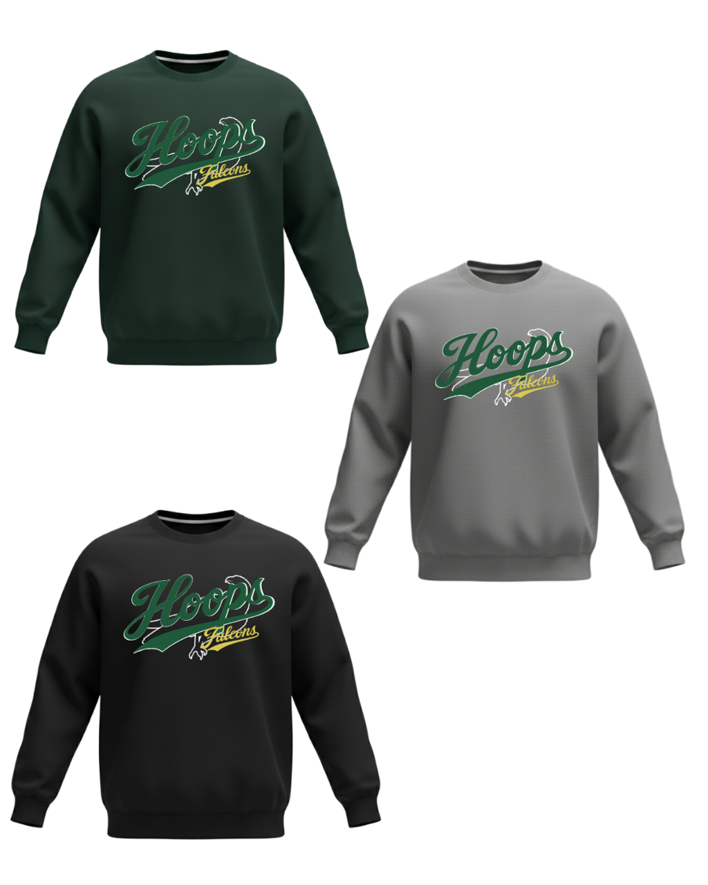Falcon Hoops Crewneck