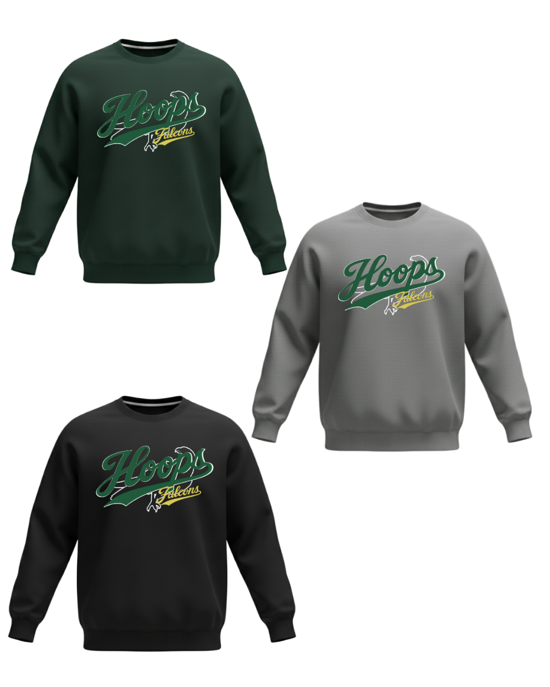 Falcon Hoops Crewneck