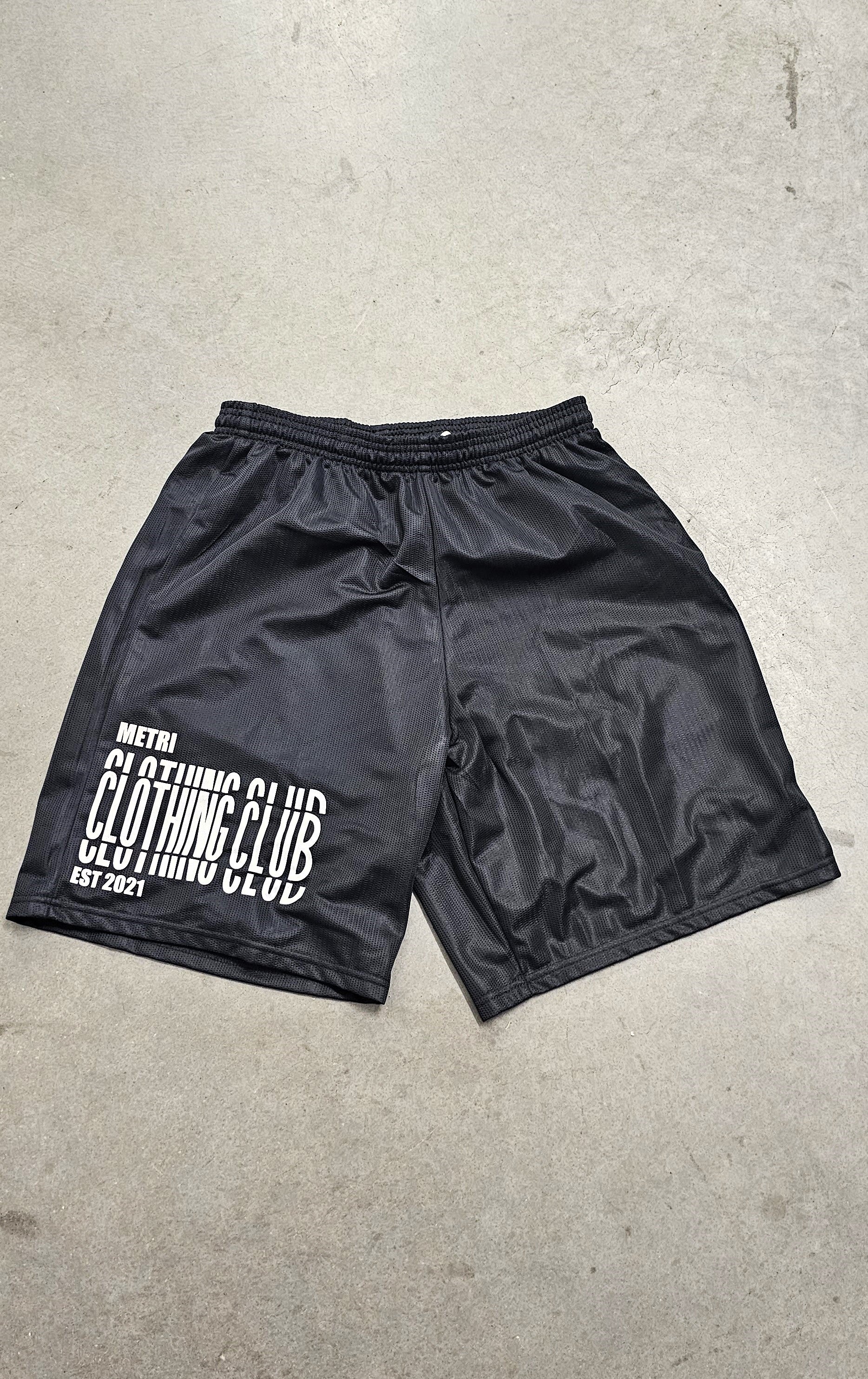 Metri Mesh Shorts Black