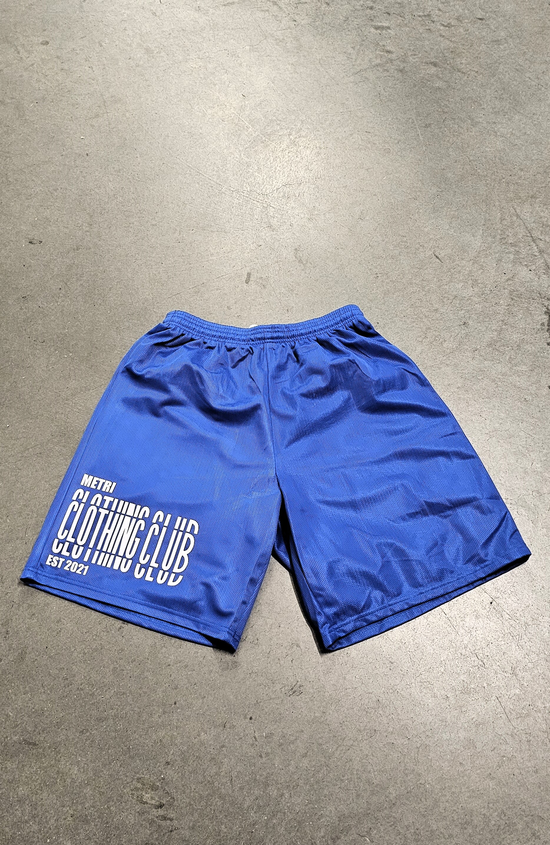 Metri Mesh Shorts Royal Blue