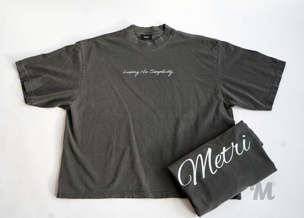 Metri Boxed In Rose (Charcoal Gray)