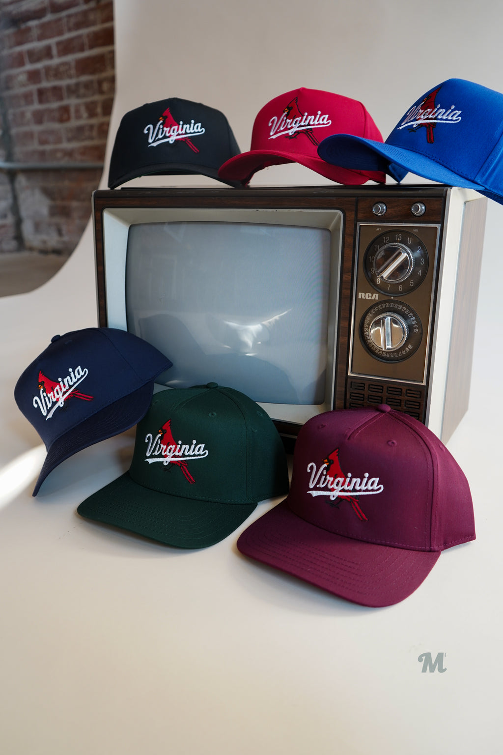 Virginia Cardinal Hat (Solid Color)