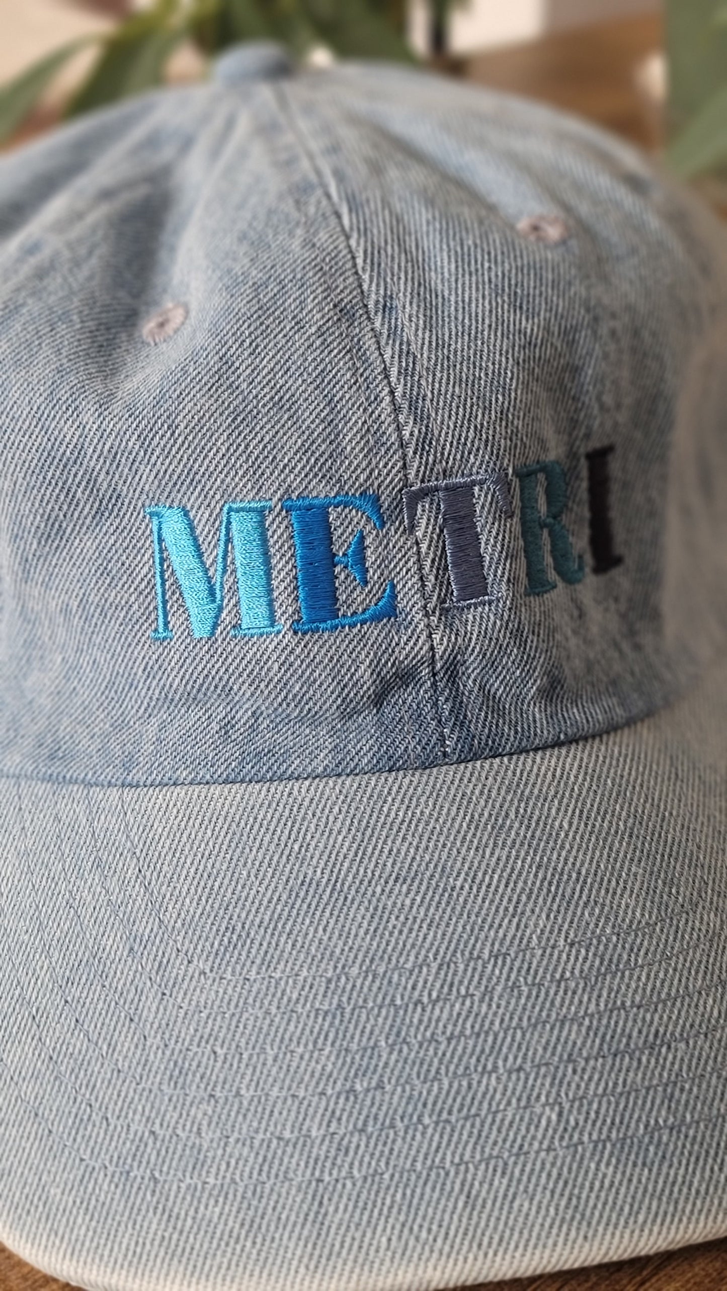 Metri Dad Hat: Denim