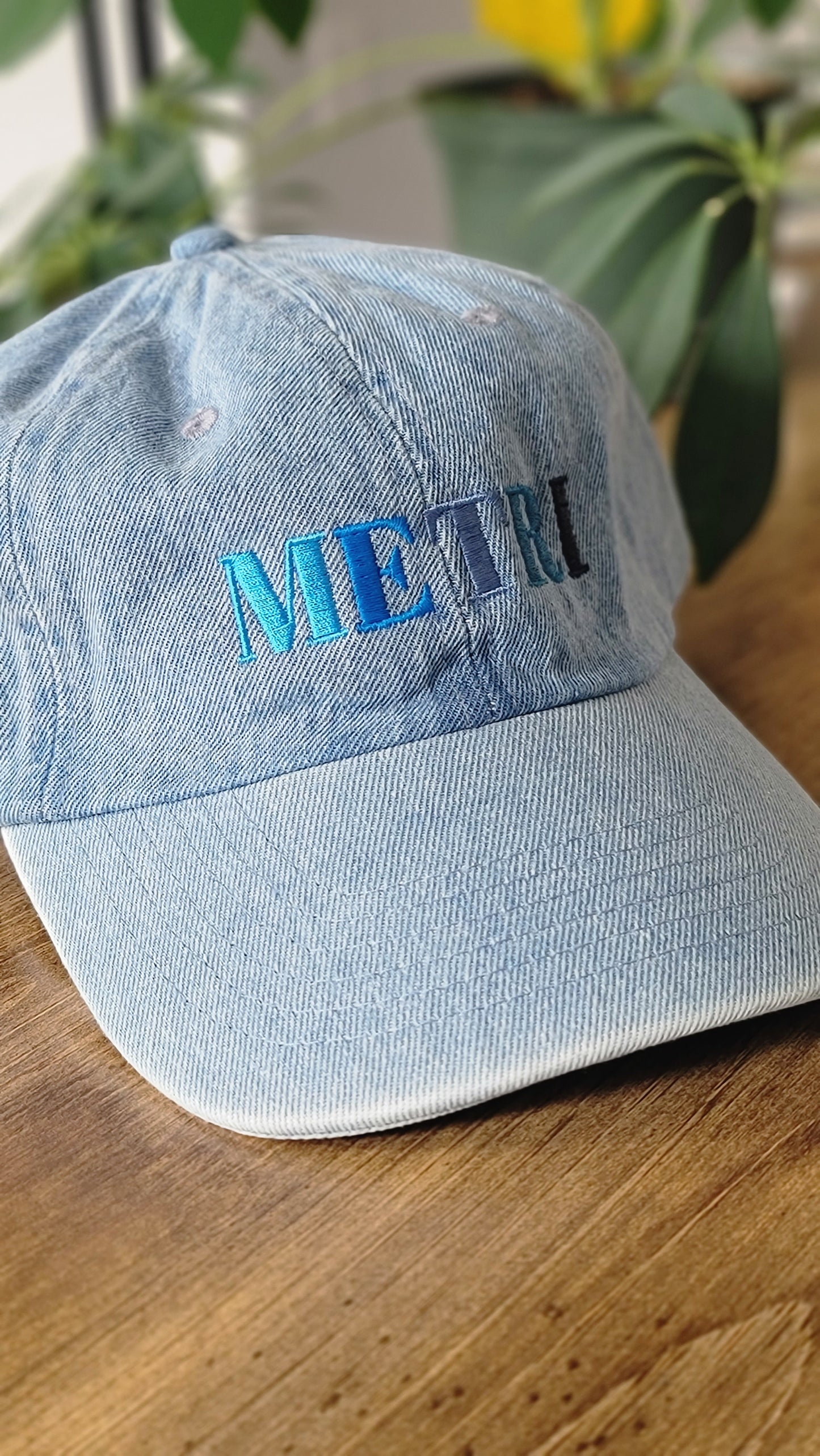 Metri Dad Hat: Denim