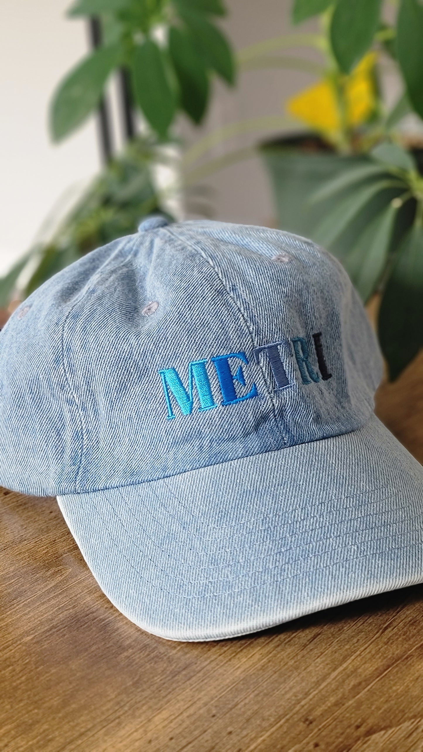 Metri Dad Hat: Denim