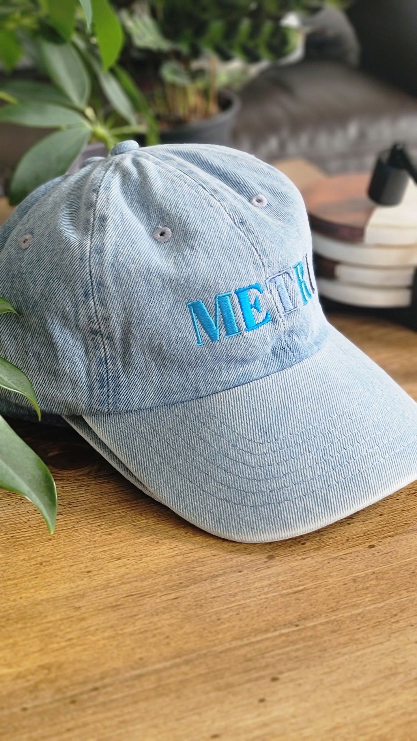 Metri Dad Hat: Denim