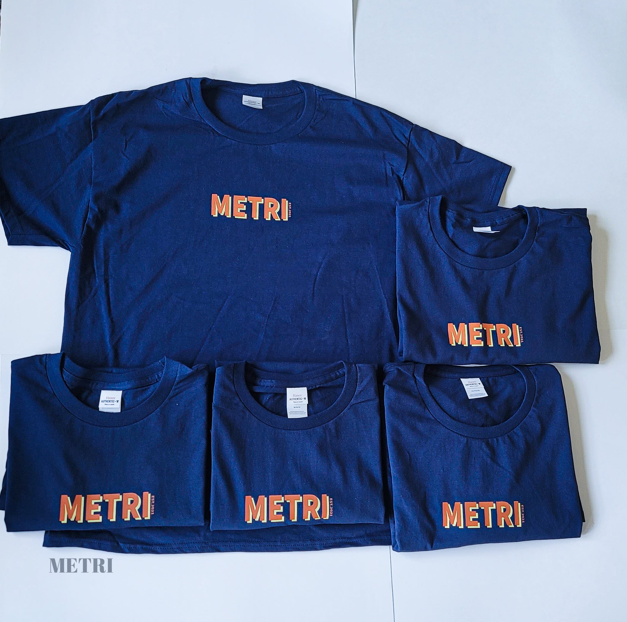 Metri Navy Blue Shirt