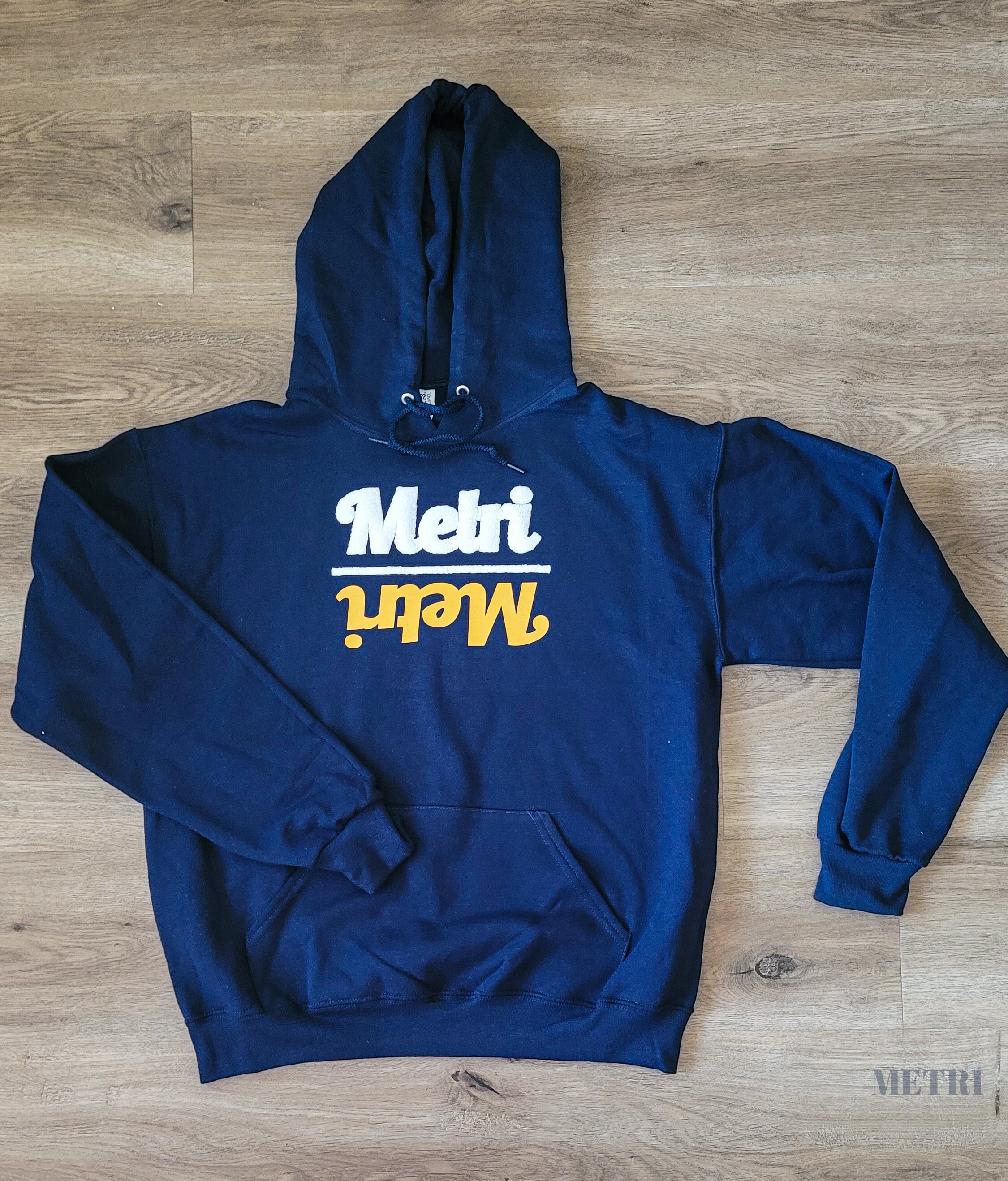 Metri Navy Blue Hoodie