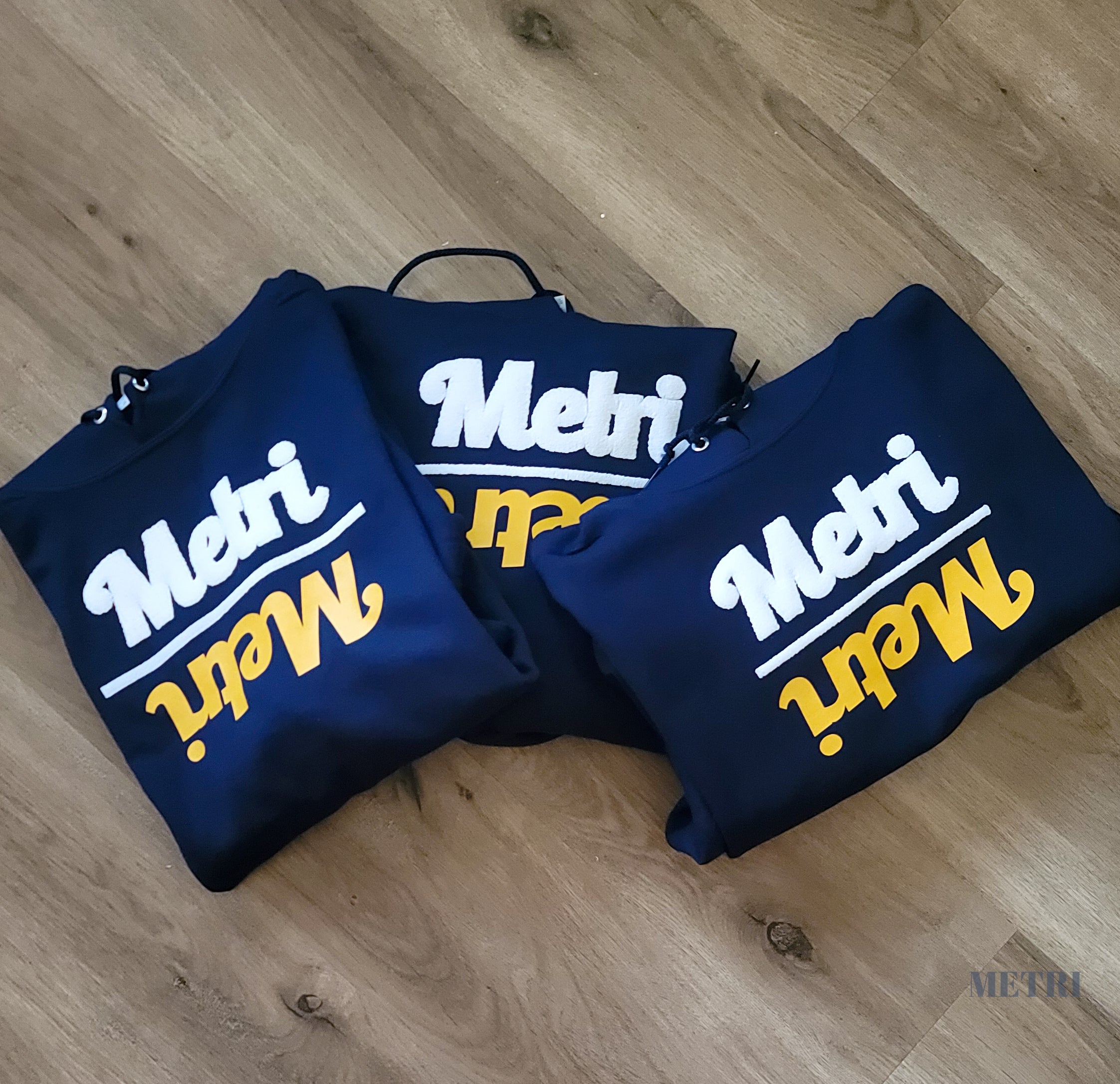 Metri Navy Blue Hoodie