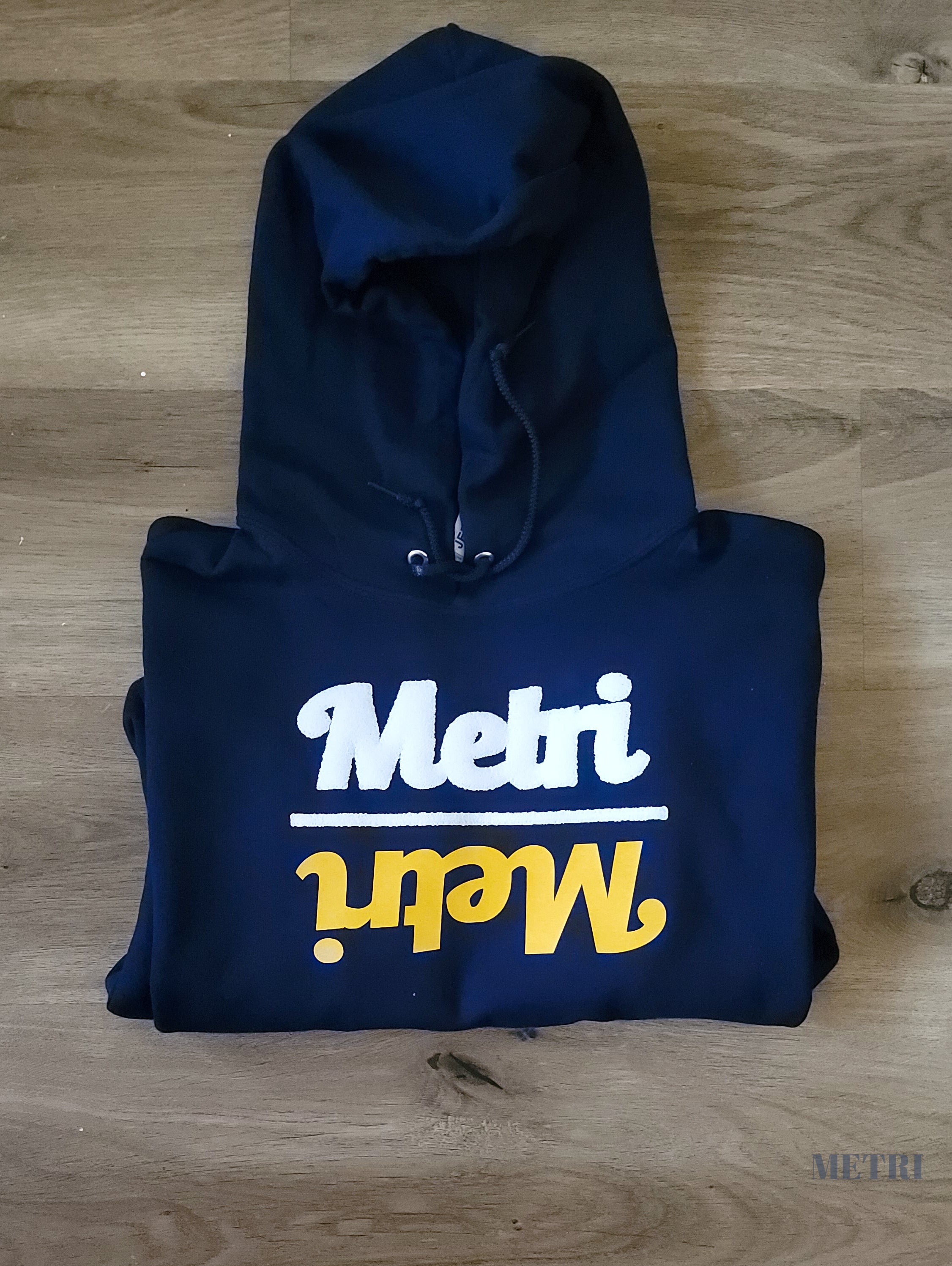 Metri Navy Blue Hoodie