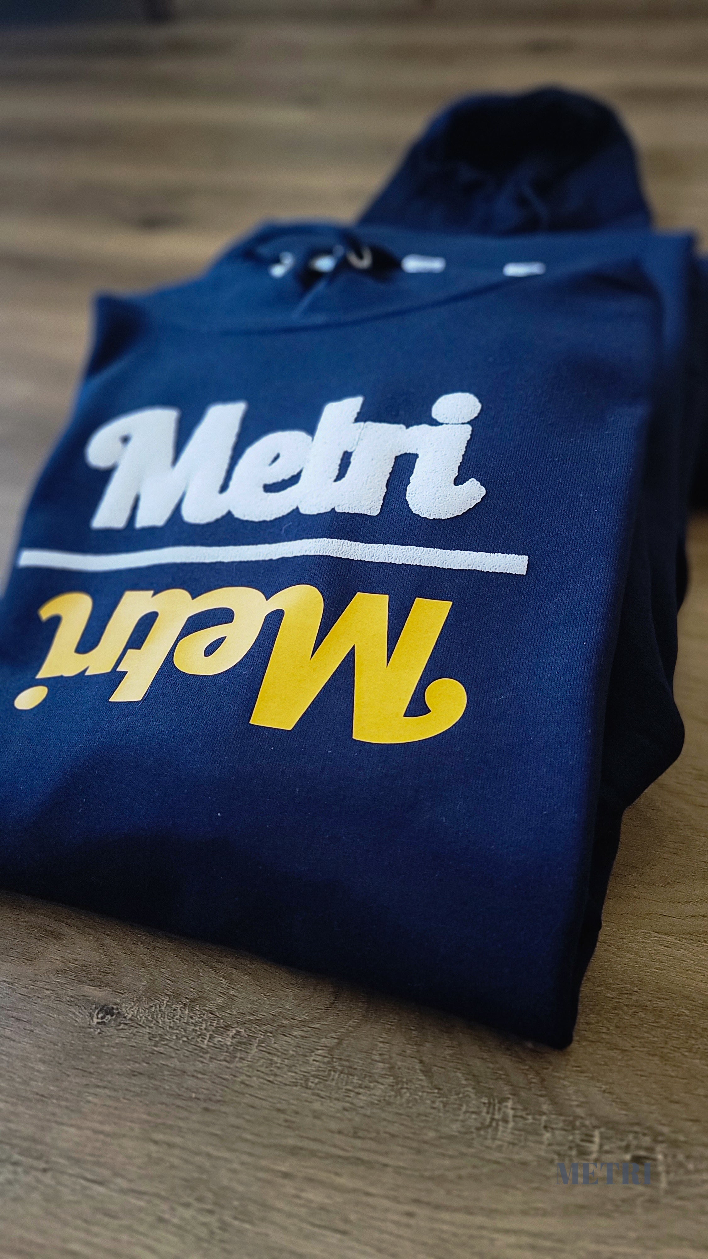 Metri Navy Blue Hoodie