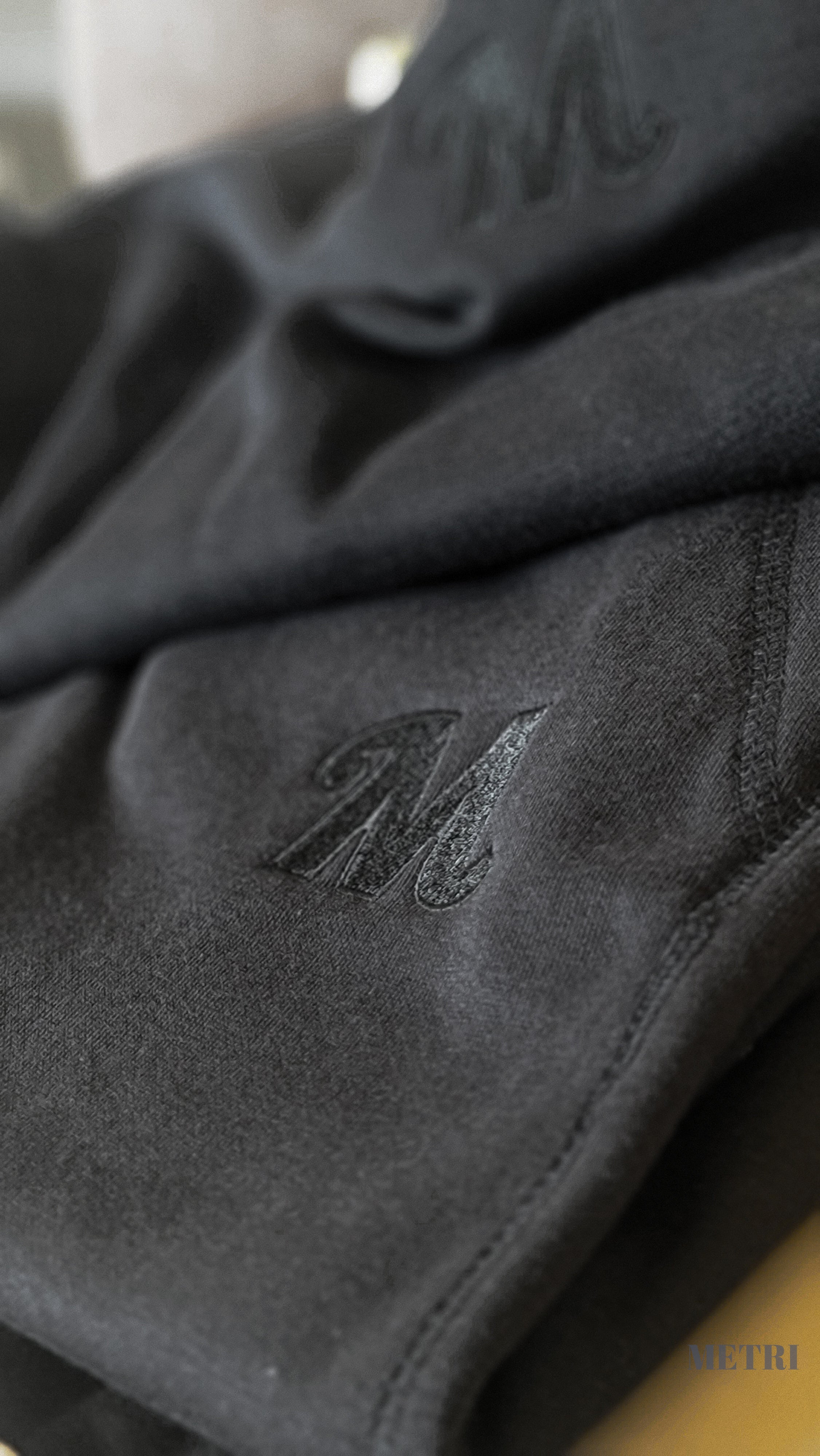 Metri Black Jogger Sweatpants