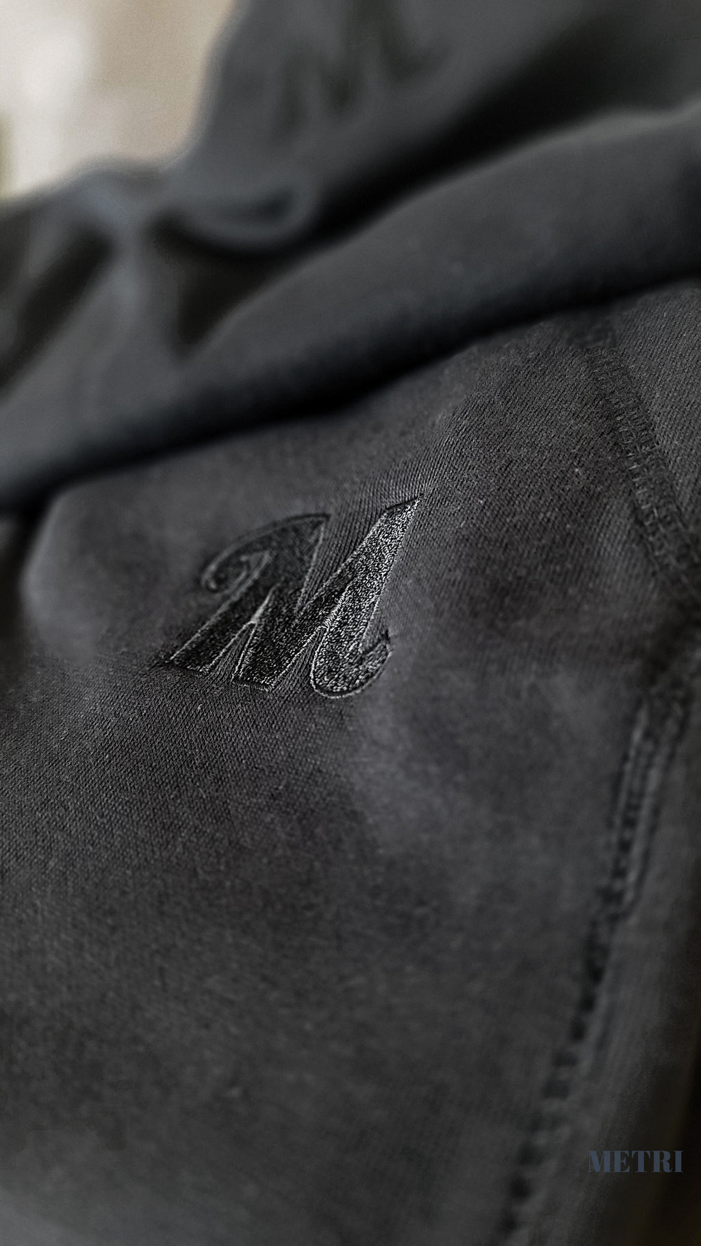 Metri Black Jogger Sweatpants